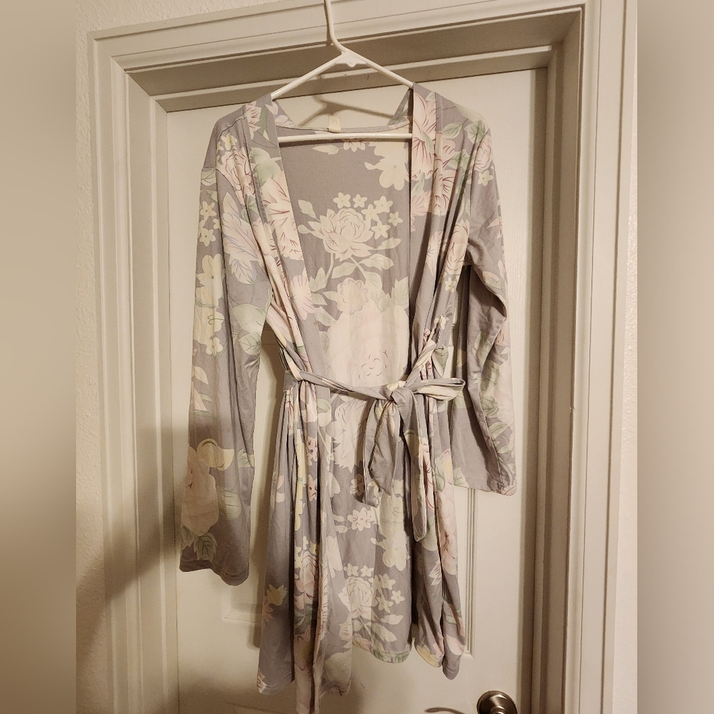 Floral Lavendar Women's Robe